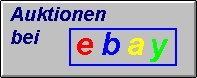 Auktionen bei Ebay